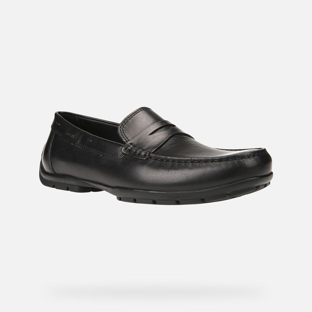 Mocassin Geox Moner 2Fit Wide - Noir - Homme 869735-MJI